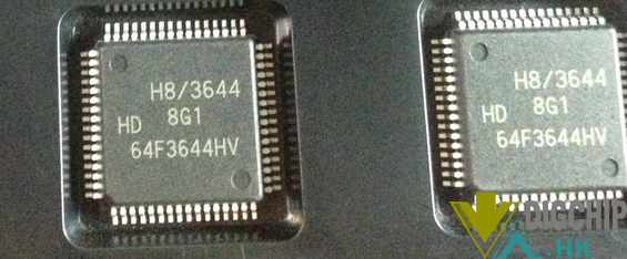 MCU 8-Bit H8 CISC 32KB Flash 3.3V/5V 64-Pin PQFP